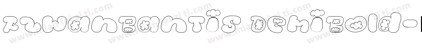 FZWanBanTiS DemiBold字体转换
